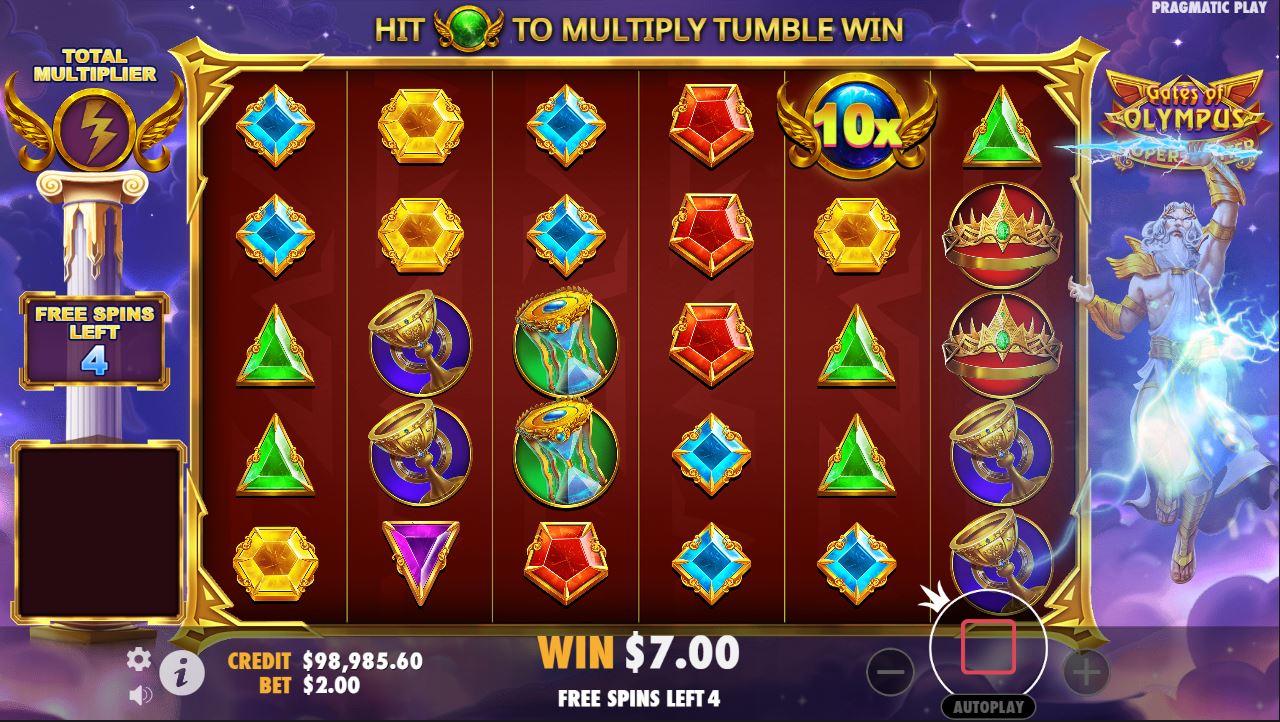 Gates Of Olympus - Free Spins