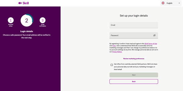Skrill Registration